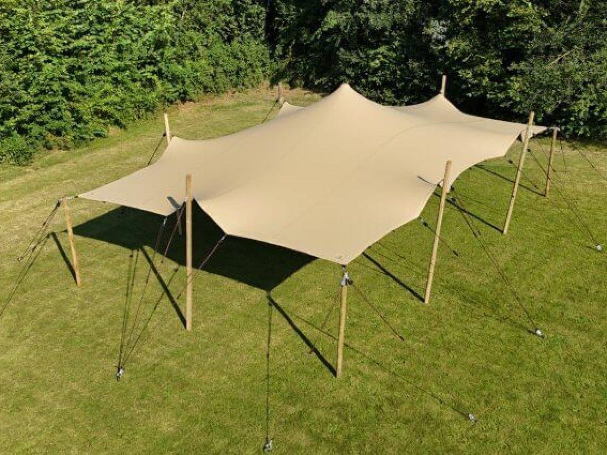 Stretchtent 6 x 10 meter