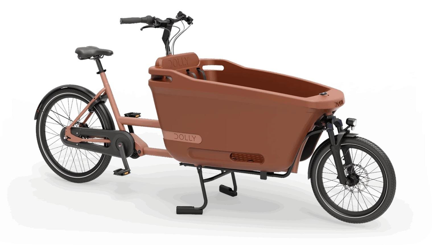 Dolly Joy – Elektrische Bakfiets Pumpkin Pie met 400 Wh Accu